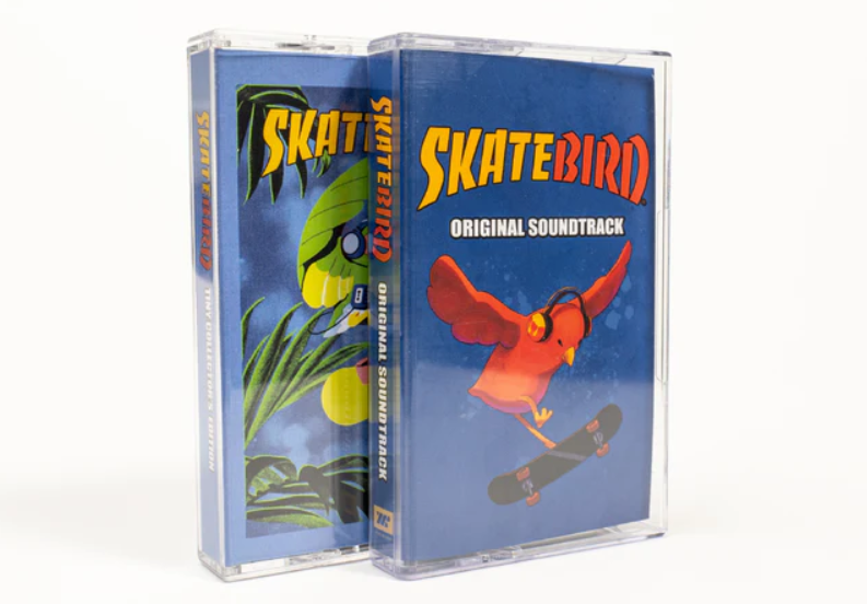 SkateBIRD's OST is now on cassette tapes! and more! · Glass Bottom Games