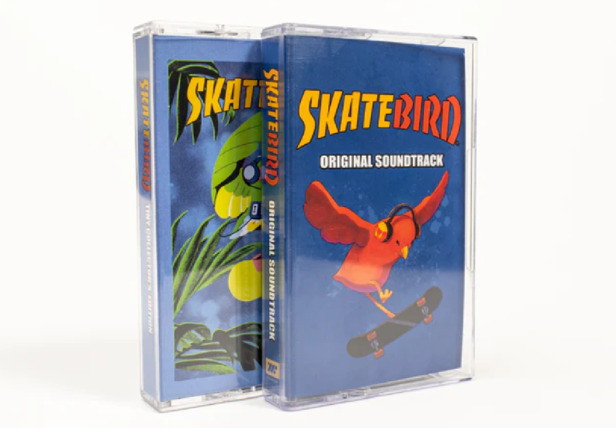 SkateBIRD's OST is now on cassette tapes! and more!